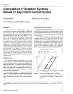 PH-97-01-2 — Comparison of Sorption Systems Based on Equivalent Carnot Cycles