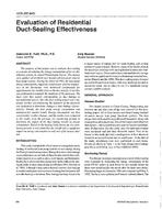 4078 (RP-865) — Evaluation of Residential Duct-Sealing Effectiveness