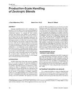 PH-97-09-2 — Production-Scale Handling of Zeotropic Blends
