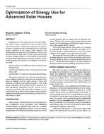 PH-97-15-3 — Optimization of Energy Use for Advanced Solar Houses
