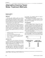 AT-96-05-2 — Alternative Cooling Tower Water Treatment Methods