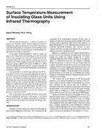 SA-96-06-2 — Surface Temperatures of Insulated Glass Units Using Infrared Thermography