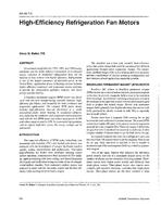 SA-96-07-2 — High-Efficiency Refrigeration Fan Motors