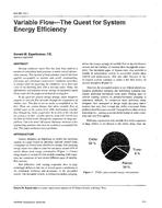 SA-96-12-1 — Variable Flow – The Quest for System Energy Efficiency