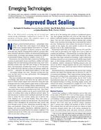 Emerging Technologies: Improved Duct Sealing
