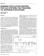 SD-95-02-3 — Minimum Ventilation Control for VAV Systems – Fan Tracking vs. Workable Solutions