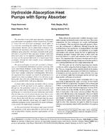 AT-96-17-5 — Hydroxide Absorption Heat Pumps with Spray Absorber
