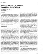 CH-95-13-1 — An Overview of Smoke Control Research