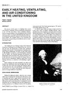 CH-95-17-1 — Early Heating, Ventilating, and Air Conditioning in the United Kingdom