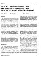 SD-95-09-3 — Integrating Run-Around Heat Exchanger Systems Into the Design of Large Office Buildings