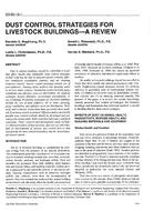 SD-95-15-1 — Dust Control Strategies for Livestock Buildings-A Review