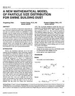 SD-95-15-2 — A New Mathematical Model of Particle Size Distribution for Swine Building Dust