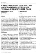 CH-95-22-1 — ICEPAK-Modelling the Ice-Filling and Ice-Melting Processes of Thermal Energy Storage Tanks