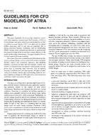 SD-95-18-5 — Guidelines for CFD Modelling of Atria