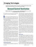 Emerging Technologies: Demand Control Ventilation
