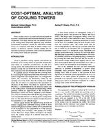 3792 — Cost-Optimal Analysis of Cooling Towers