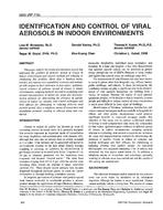 3820 (RP-776) — Identification and Control of Viral Aerosols in Indoor Environments