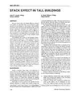 3825 (RP-661) — Stack Effect in Tall Buildings