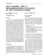 3831 (RP-518) — Part 2: Recommendations for Design of Spot-Cooling Systems