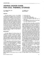 3738 (RP-592) — ASHRAE's New Design Guide for Cool Thermal Storage