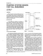 DE-93-10-3 — Pumping System Design for Tall Buildings