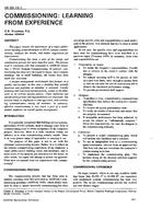 DE-93-15-1 — Commissioning: Learning from Experience