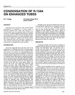 OR-94-10-1 — Condensation of R-134a on Enhanced Tubes