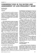 DE-93-17-1 — Considerations in the Rating and Assessment of Low-Frequency Noise