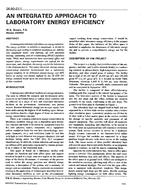 DE-93-21-1 — An Integrated Approach to Laboratory Energy Efficiency