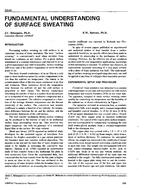 3646 — Fundamental Understanding of Surface Sweating