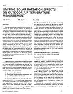 3643 — Limiting Solar Radiation Effects on Outdoor Air Temperature Measurement