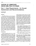 3778 — Design of Embedded Snow-Melting Systems Part 1