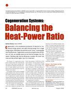 Cogeneration Systems: Balancing the Heat-Power Ratio