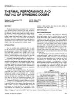 OR-94-20-2 — Thermal Performance and Rating of Swinging Doors