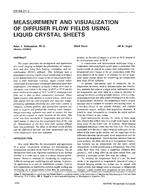 OR-94-21-2 — Measurement and visualisation of diffuser flow fields using liquid crystal sheets