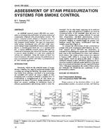 3549 (RP-559) — Assessment of Stair Pressurization Systems for Smoke Control