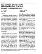 AN-92-08-2 — The Impact of Personal Environmental Control on Building Energy Use