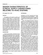 NO-94-29-1 — Design Characteristics of Clinical Supply Laboratories Relating to HVAC Systems
