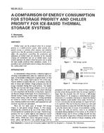 NO-94-32-2 — A Comparison of Energy Consumption for Storage Priority and Chiller Priority for Ice-Based Thermal Storage Systems