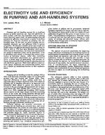 3530 — Electricity Use and Efficiency in Pumping and Air-Handling Systems