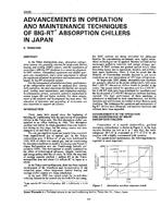 3535 — Advancements in Operation and Maintenance Techniques of Big-RT Absorption Chillers in Japan