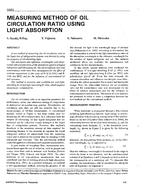3663 — Measuring Method of Oil Circulation Ratio Using Light Absorption