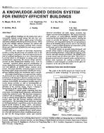 IN-91-01-1 — A Knowledge-Aided Design System for Energy-Efficient Buildings