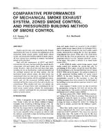 3670 — Comparative Performances of Mechanical Smoke Exhaust System, Zoned Smoke Control, and Pressurised Building Method of Smoke Control