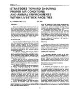 IN-91-02-3 — Strategies Toward Ensuring Proper Air Conditions and Animal Environments within Livestock Facilities
