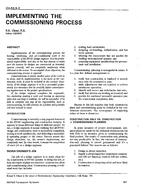 CH-93-05-2 — Implementing the Commissioning Process