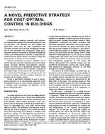 CH-93-10-3 — A Novel Predictive Strategy for Cost-Optimal Control in Buildings