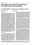 IN-91-04-3 — Polymers as Advanced Materials for Desiccant Applications. 2