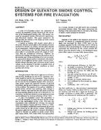 IN-91-05-2 — Design of Elevator Smoke Control Systems for Fire Evacuation