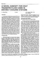 IN-91-06-1 — A Novel Concept for Heat Transfer Fluids Used in District Cooling Systems
